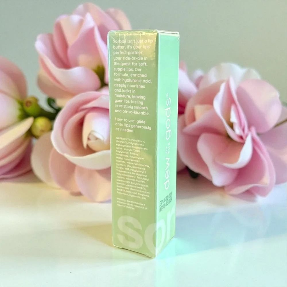 💎 Dew Of The Gods Sorbaé Hyaluronic Lip Butter Apple Sugarplum Full-Size NIB